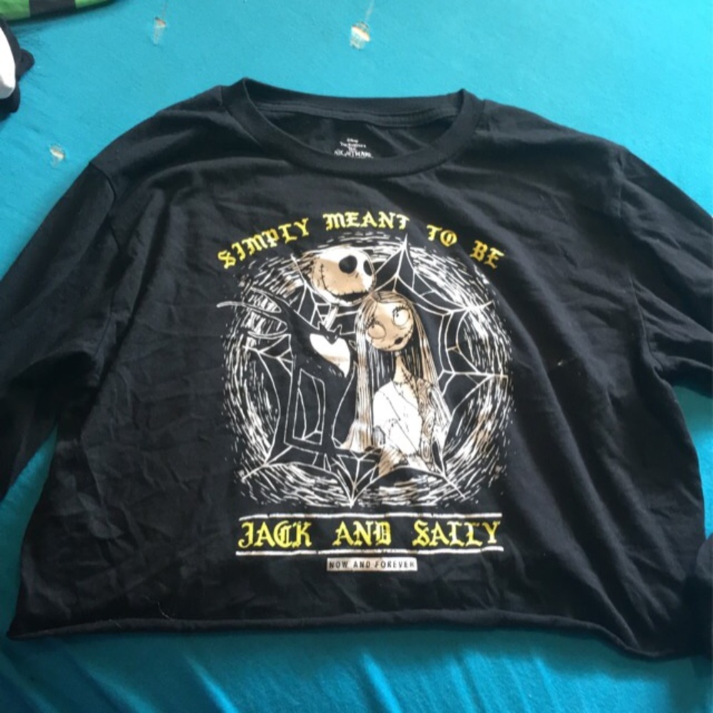 Nightmare Before Christmas crop top